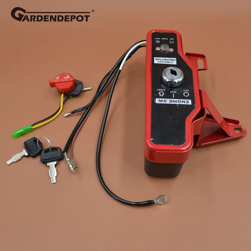 

Ignition Switch Box With Keys Fit HONDA GX 160 200 168F 5.5HP 6.5HP Engine Motor Gasoline Generator