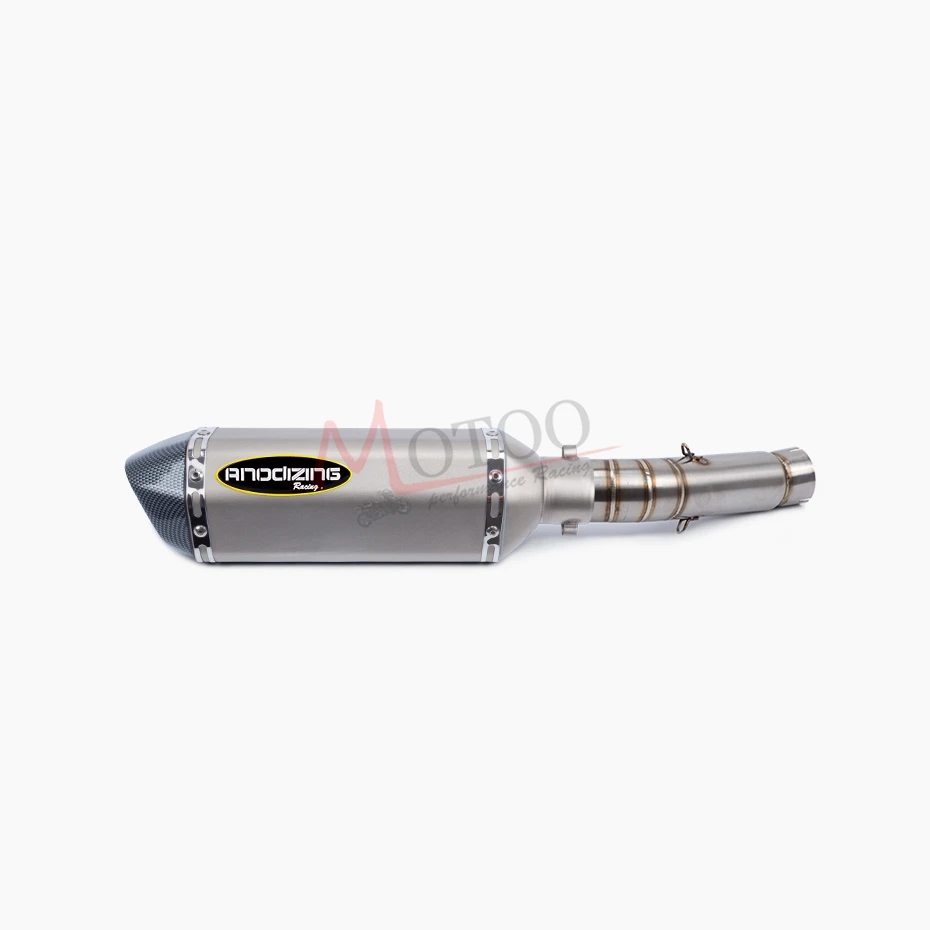 Выхлопная труба глушителя мотоцикла средняя Escape SLIP ON для HONDA CBR400 CB500R CBR500R 2013 2015 CB400X