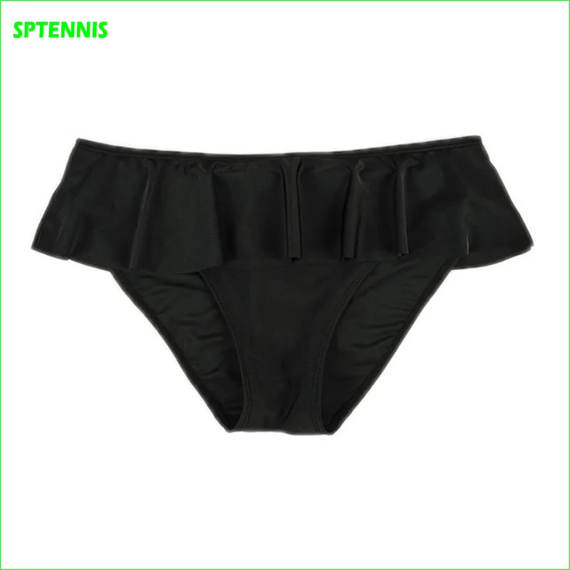 

2017 New Black Navy Women Swimwear Briefs Summer Mid Waist Shorts Cute