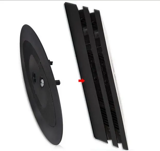 

PS4 Pro PS4 Slim Universal 2-in-1 Vertical Stand Dock Mount Non-Slip Cooler Cradle Holder Support for PS4 Pro &PS4 Slim Console