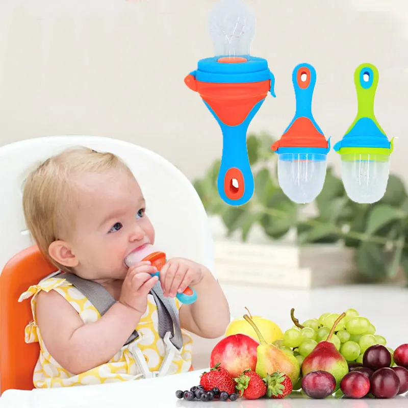 

1Pcs Food Nibbler Baby Pacifiers Nibler Nipple Pacifiers for Baby Fruit Feeder Nipples Feeding Safe Nipple Pacifier