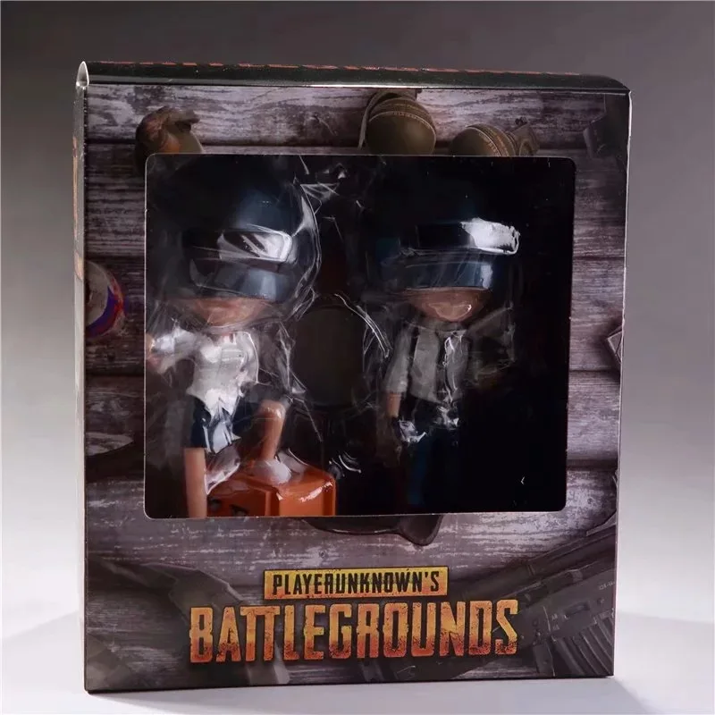 Игра Playerunknown's BattleGrounds PUBG экшн фигурка игрушки Q версия Winner Chicken Figuras куклы 2