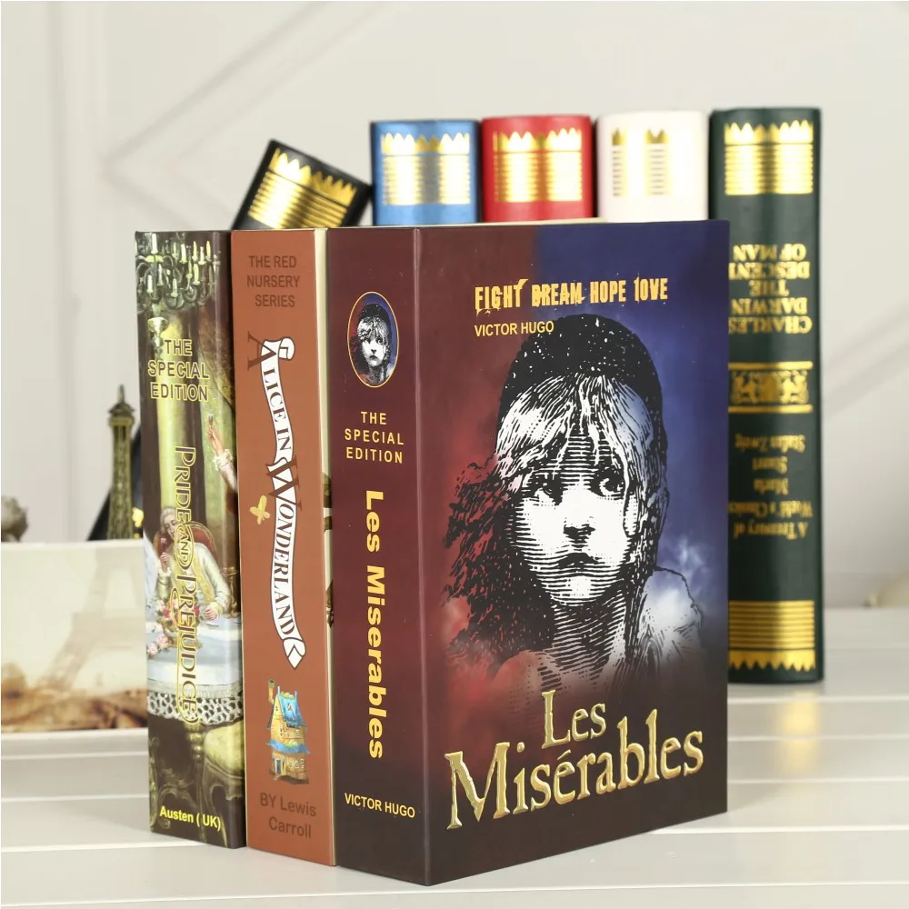 New Design Dictionary Secret Book Piggy Bank Money Hidden Secret Security Safe Lock Cash Money Jewellery Locker Box with KeyLock