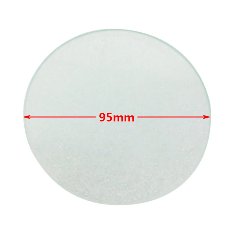 Diameter 95 mm Stereo Microscope Specimen Stage Transparent Board Clear Glass Plate Accessories | Инструменты