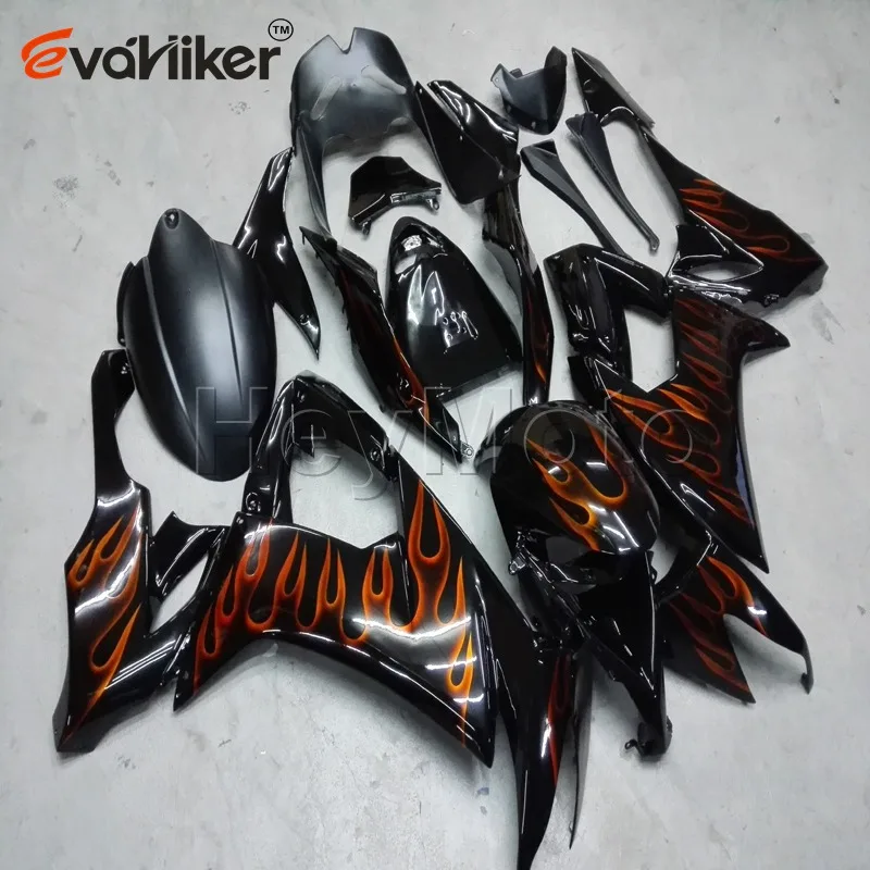 Пользовательский мотоциклетный клобук для ZX 10R 2008 2009 2010 ABS пластиковый комплект