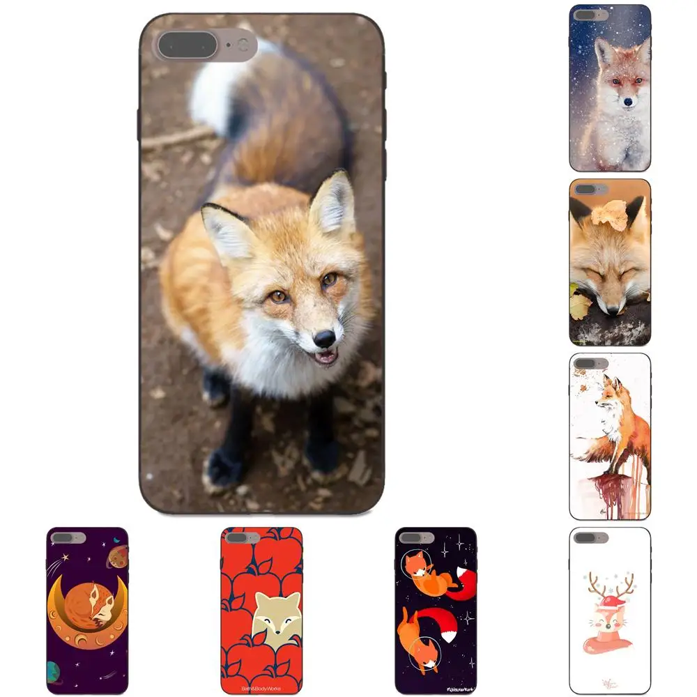 

Kawaii Lovely Cute Snow Fox Soft TPU Pattern For Huawei Honor 5A 6A 6C 7A 7C 7X 8A 8C 8X 9 10 P8 P9 P10 P20 P30 Mini Lite Plus