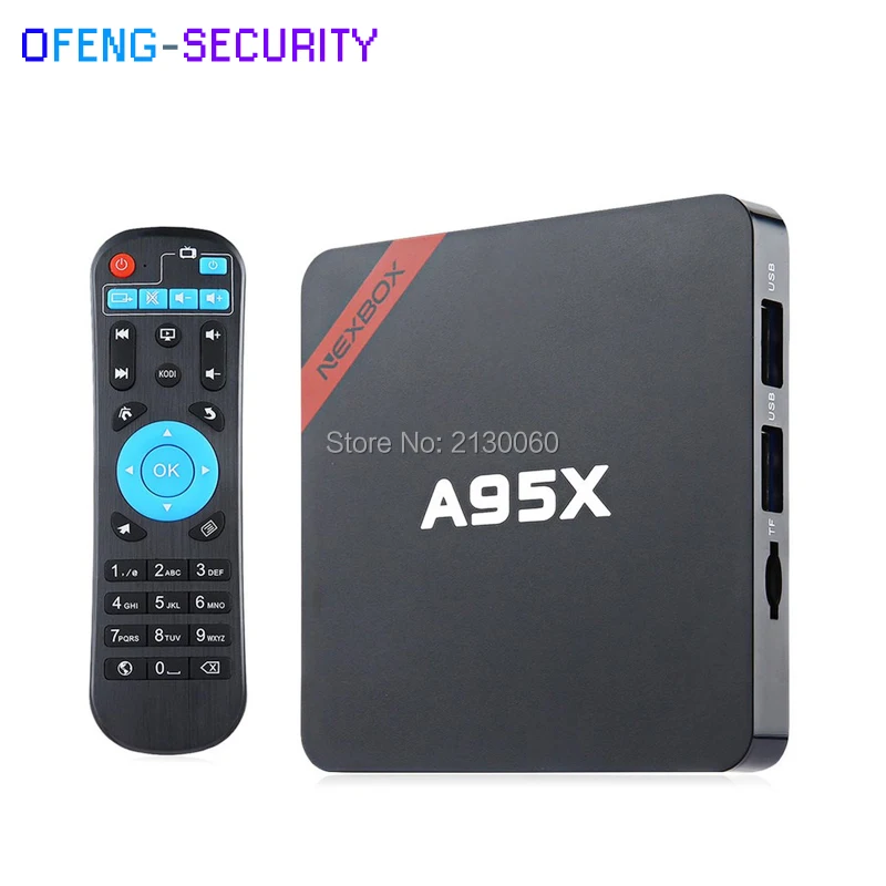  Max 2GB RAM 16GB ROM NEXBOX A95X Smart Android 6.0 TV Box Rockchip RK3229 Quad-core Set Top Box WiF