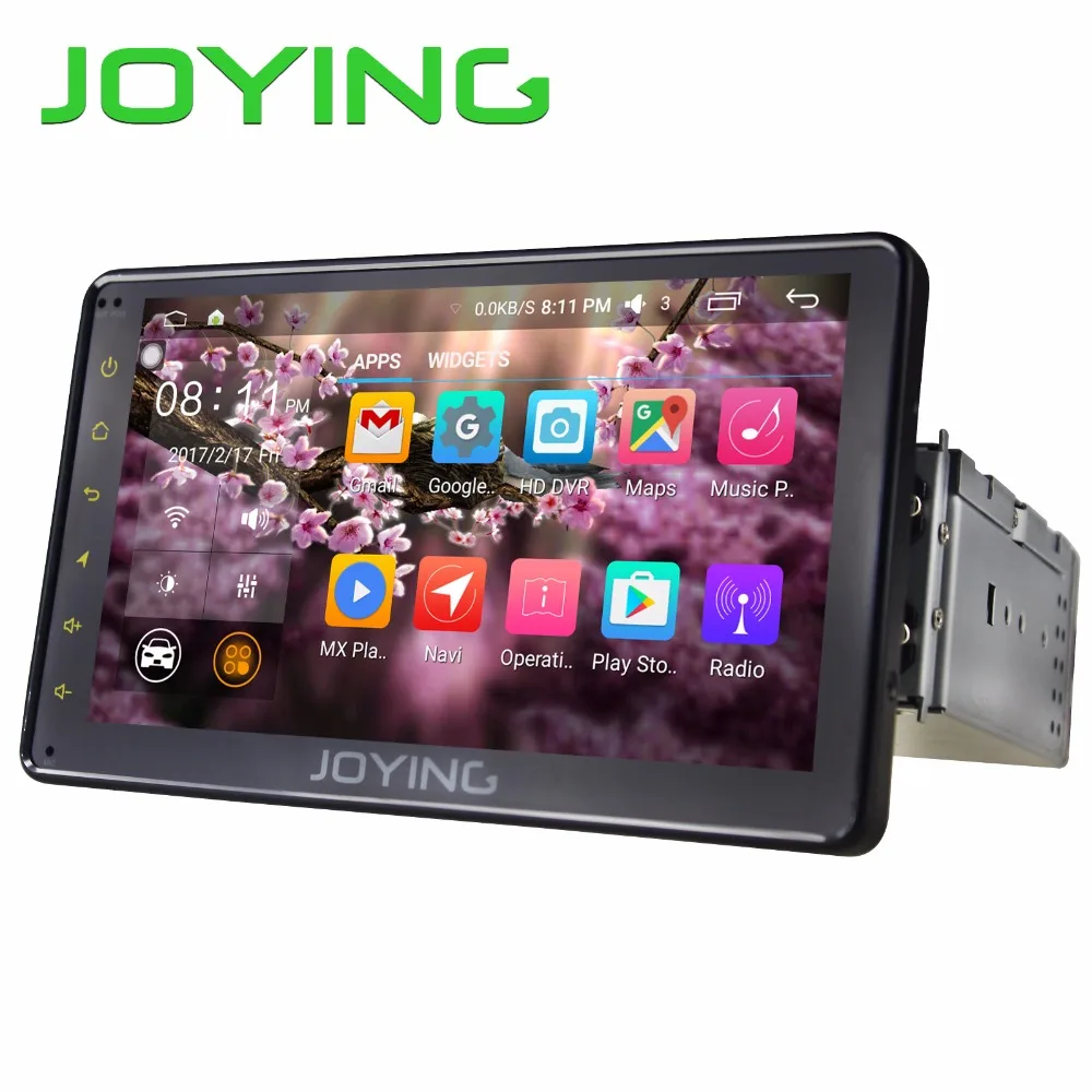 JOYING Official 7 Android 6 0 car Radio 1 din GPS Autotadio stereo Quad Core Head