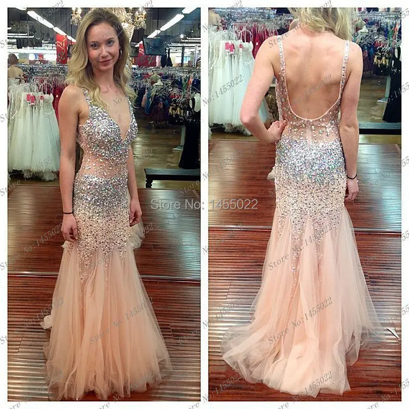 Popular Peach Colored Prom DressesBuy Cheap Peach Colored Prom Dresses