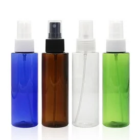 

by dhl or ems 200sets 4pcs/set Portable 100ML Refillable Water Plastic Pressed Pump Spray Bottle Liquid Container Bottles hot