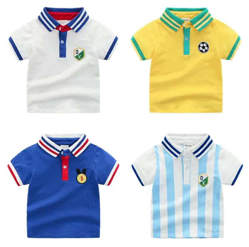 New Kids Boy‘s T Shirts For Summer Spring Fashion Short Sleeve Kids