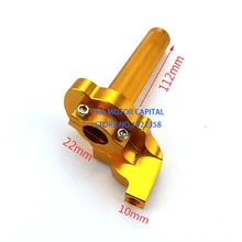 Высокая производительность 3 цвета алюминиевое скручивание дроссельной заслонки кабель подходит для 125 Cc 250cc питбайк ATV Quad