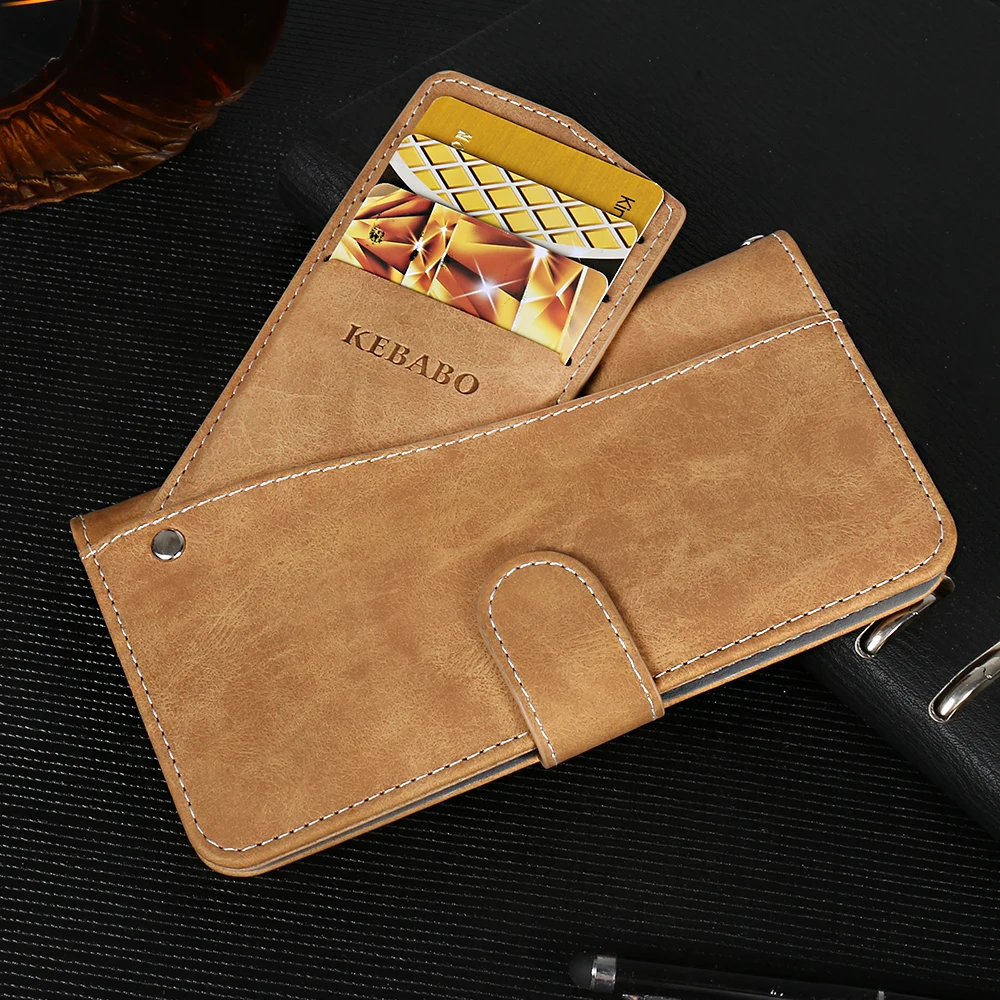 

New Design! Doogee BL9000 Case Luxury Wallet Vintage Flip Leather Case Phone Cover For Doogee BL9000 With Card Slots
