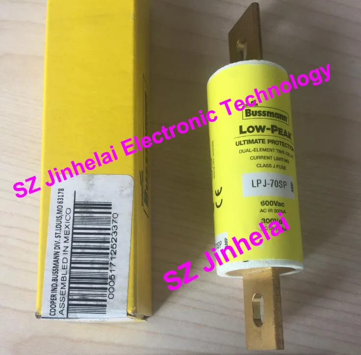 

100%New and original LPJ-70SP BUSSMANN Time-delay Fuses 70A 600V