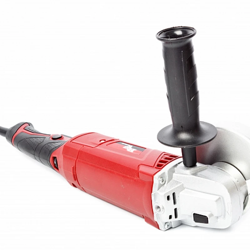 Машина шлифовальная угловая RedVerg RD-AG130-125ES (мощность 1300Вт, диск 125 мм, частота вращения диска до 11000 об/мин, фиксация шпинделя, блокировка кнопки включения)