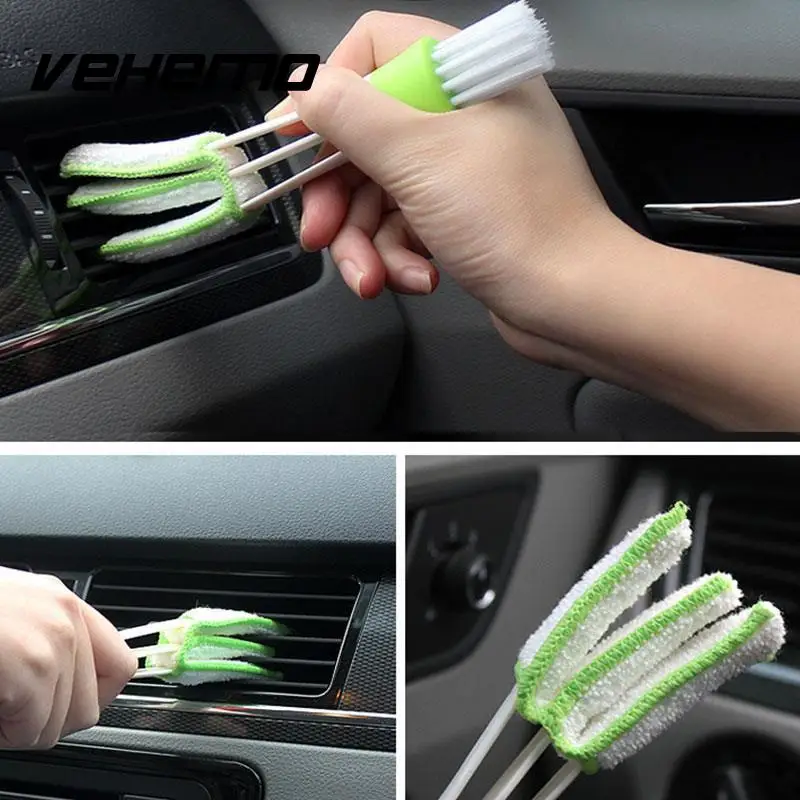 

Plastic Dirt Duster Cleaner Brush Car Air Conditioning Vent Blinds Cleaning Brush Dust Cleaner Tool Car Accessories