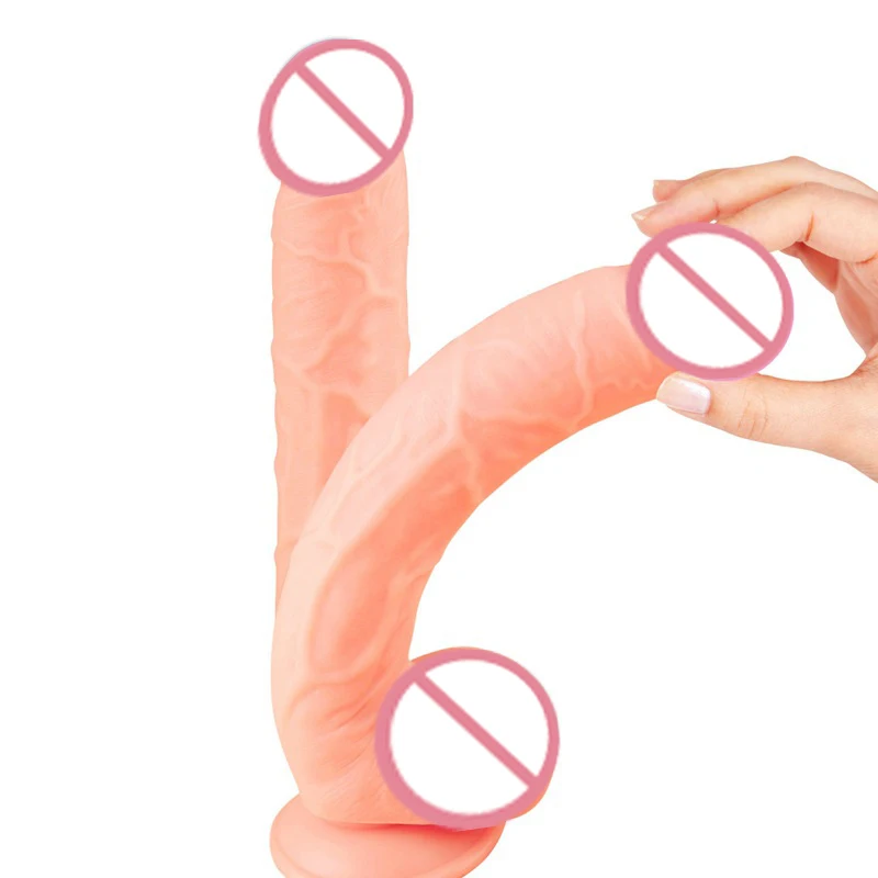 Huge font b Dildos b font 28 5cm simulation penis Strong suction Female masturbation Vaginal G