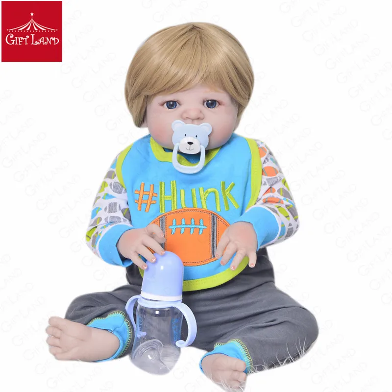 Reborn Baby Doll настоящая Bonecas Модная Кукла Детский Рождественский подарок Bebe Corpo De