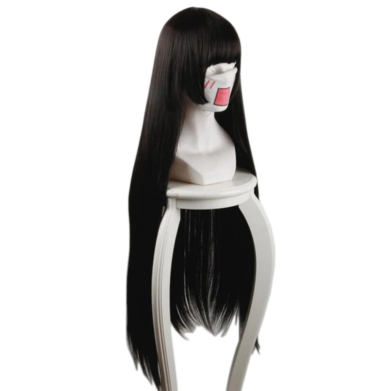 Костюм для косплея аниме Hell Girl энма и ИИ длинные черные синтетические волосы