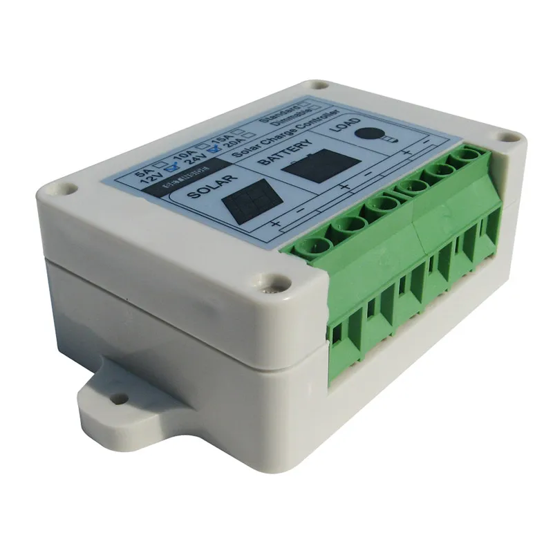 

Solar Controller Regulator 15A 12V/24V Charge Battery Safe Protection CE Certify