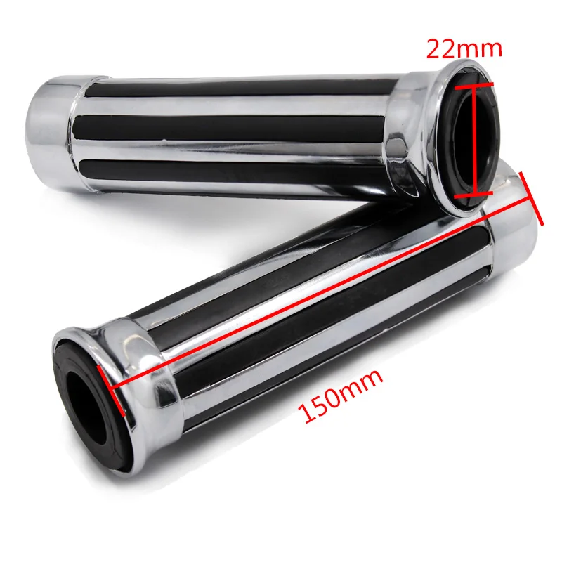 Nuoxintr Universal 22mm or 25mm Motorcycle Handlebar Grips Handle Grip For Honda Yamaha Harley Davidson Bike Chopper Cruiser