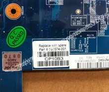 Free Shipping For HP G62 G62-A05SW G62-A15SW Motherboard 597674-001, Warranty 90 Days