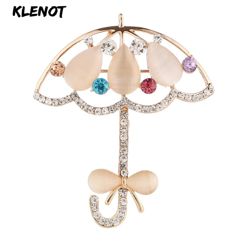 

Cat's Eye Brooch Pins Umbrella Pins and Brooches for Women Colorful Rhinestone Crystal Brooch Bowknot Decoration Clothes Jewelry