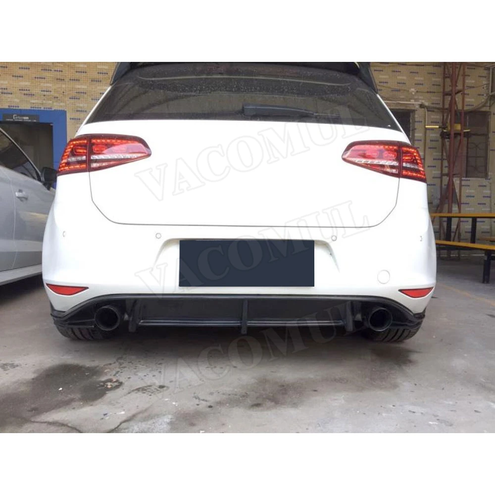 MK7 O стиль углеродное волокно оформление для Volkswagen Golf 7 Standard GTI хэтчбек 2014 2017 RZ