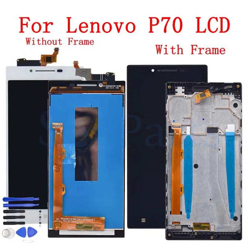 100% протестированный для 5 0 &quotLENOVO P70 ЖК дисплей сенсорный экран с рамкой LENOVO в