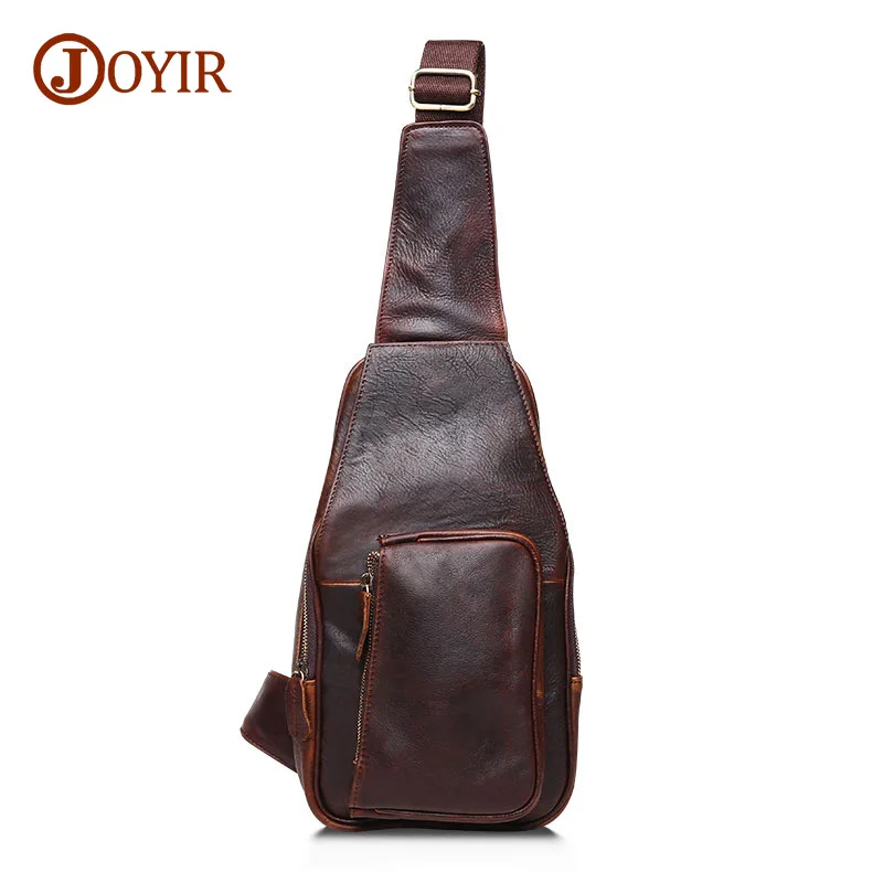 JOYIR Brand 2017 Fashion Genuine Leather Men's Crossbody Bags Men
