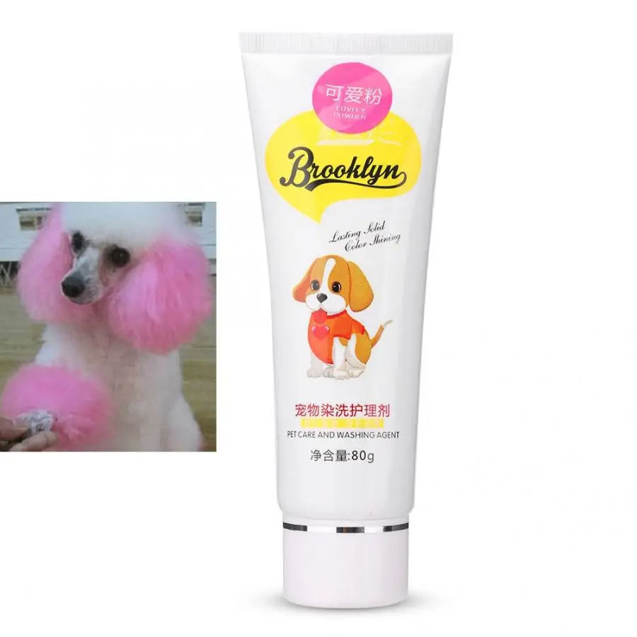 Hair Color Wax Pet Puppy Fashionable Styling Hair Coloring Dye Wax