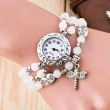 Moment# L05 модные женские часы-браслет из искусственной кожи