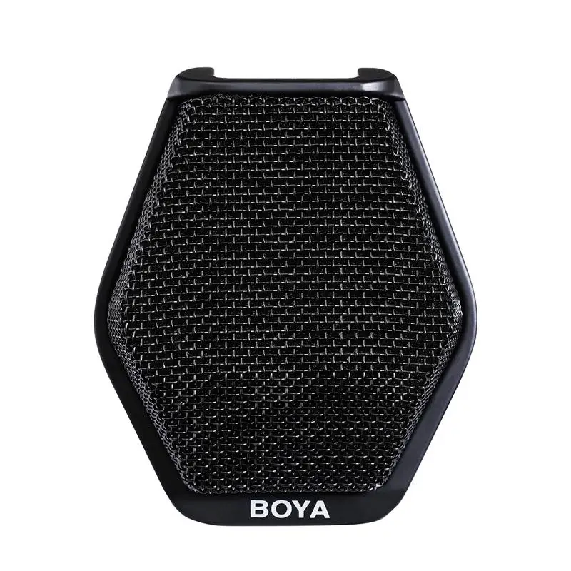 

BOYA BY-MC2 Conference Microphone Tyless 3.5mm Plug Mic Tabletop Omnidirectional Electret Boundary Computer