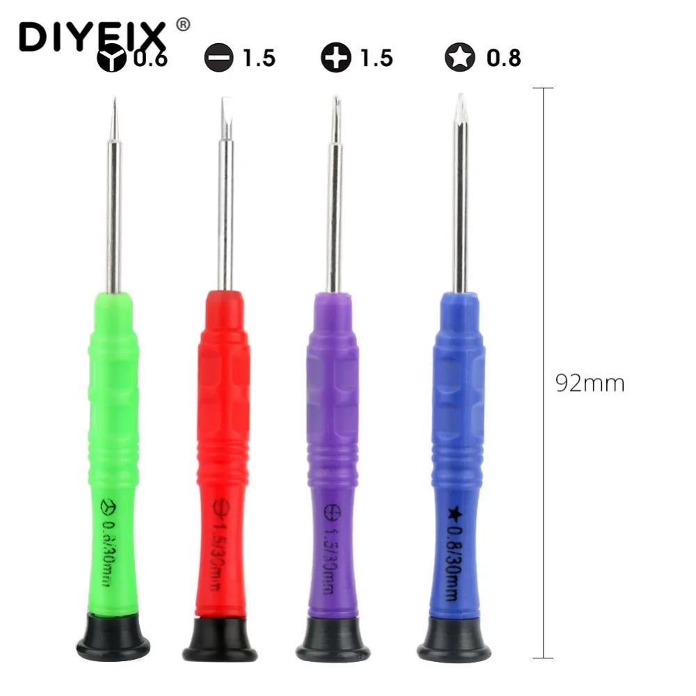 DIYFIX 48 в 1 отвертка Torx инструмент для ремонта мобильных телефонов набор ручных инструментов для iPhone MacBook Xiaomi Tablet PC маленький набор игрушек