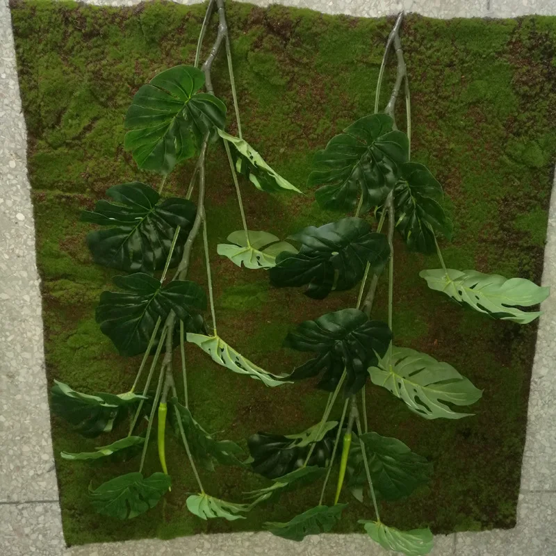 Искусственное искусственное растение NuoNuoWell 100x40 дюймов зеленое из ротанга