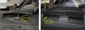

Lapetus Accessories Fit For Toyota Highlander 2014 - 2019 Engine Warehouse Air Condition AC Inlet Vent Protection Cover Kit Trim