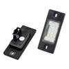 HAUSNN Canbus luminaire de plaque d'immatriculation pour VW Touareg Tiguan Golf 5 Passat B5, 2 pièces/ensemble, sans erreur, 18SMD LED blanc ► Photo 2/6