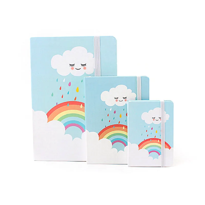 A5 A6 переплет Kawaii Cloud Rainbow блокнот totoro Сейлор Мун канцелярские принадлежности недельный ежедневник планировщик Органайзер