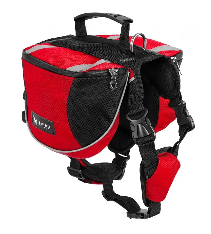 Собака рюкзак для пеших прогулок - Цвет: gorgeous red