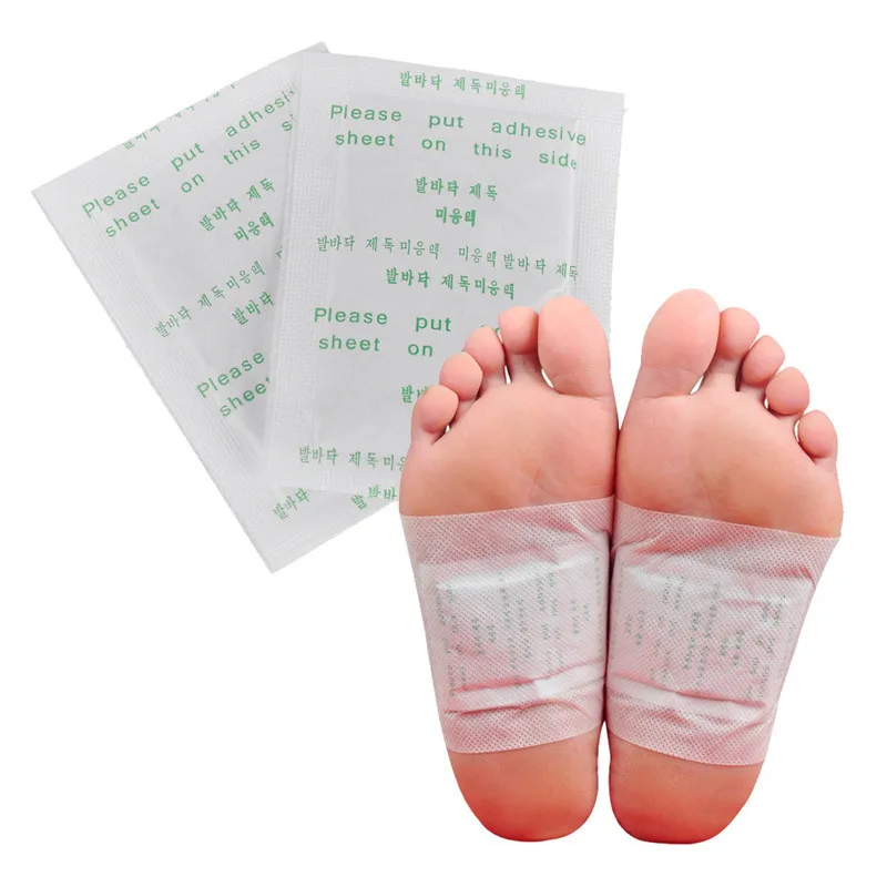 20 пар(40 шт) Уход за ногами Детокс пластырь для ног улучшает сон похудение ножной пластырь Стикеры для педикюра здоровье