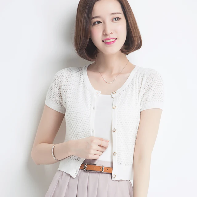 Short-sleeve Cardigan Small Cape Female 