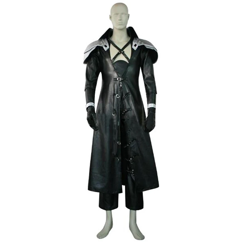 Последняя фантазия VII 7 Sephiroth Deluxe Edition комбинезон униформа полный костюм мужские костюмы на Хэллоуин на заказ экспресс