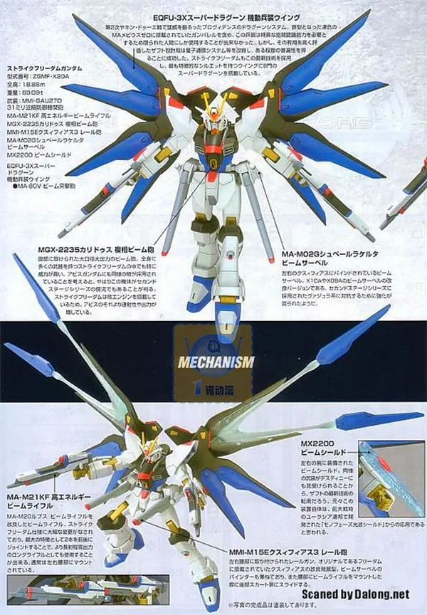 Bandai Gundam Hg Seed 1 144 34 Zgmf Xa Strike Freedom Gundam Model Kit Free Shipping Kit Carburetor Kit Openkit Speaker Aliexpress