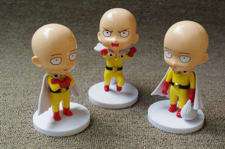 3 шт./компл. экшн фигурки из японского аниме САЙТАМА сенсей ONE PUNCH MAN новая