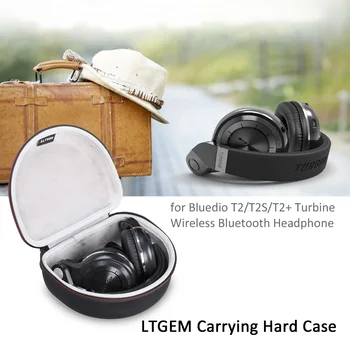

LTGEM EVA Hard Case for Bluedio Turbine T2s & T2 Plus Wireless Bluetooth Headphones - Travel Carrying Bag