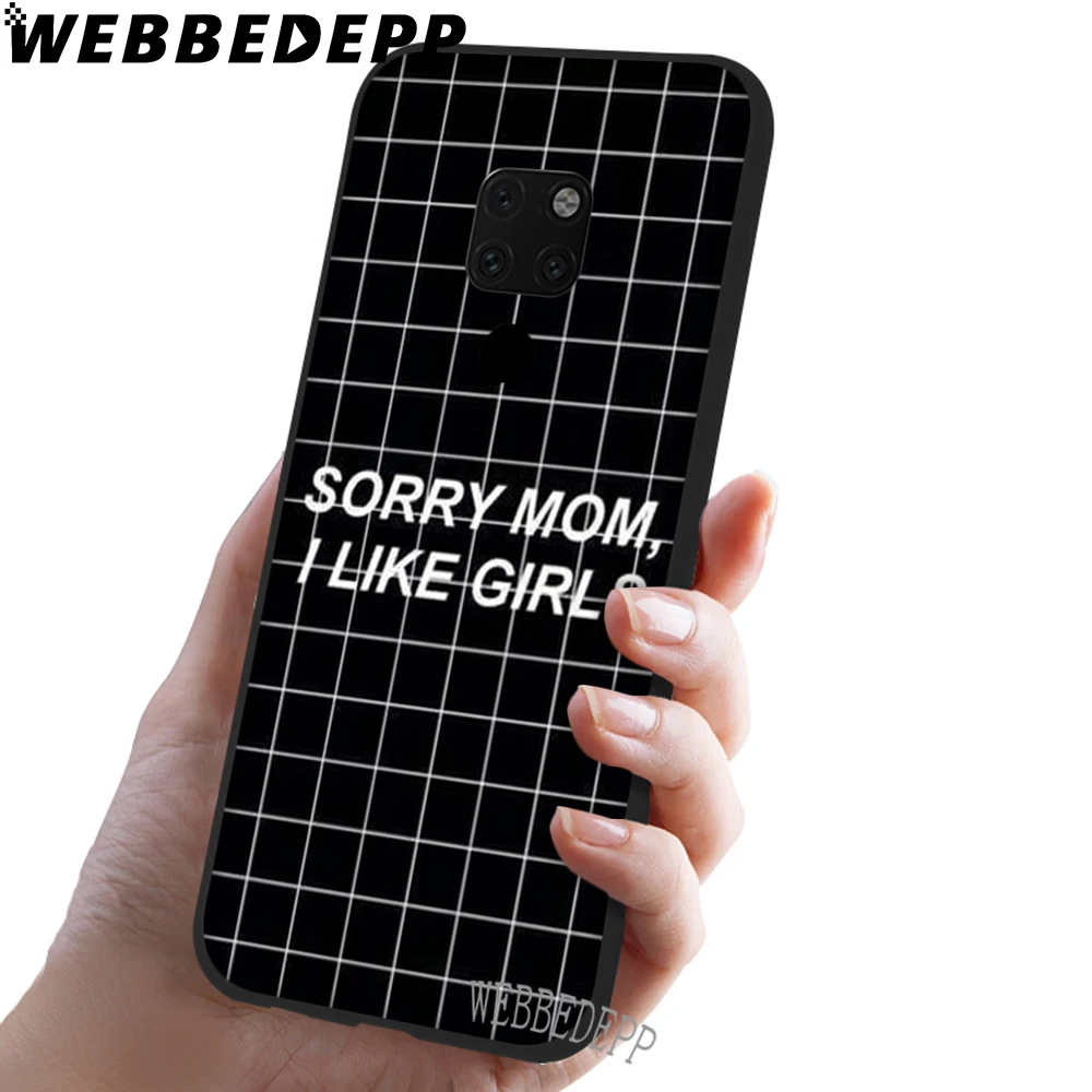 WEBBEDEPP мягкий чехол для лесбиянок ЛГБТ с радужной гордостью Huawei Honor 6 7A Pro 7C 8C 7X 8X 8 9 10