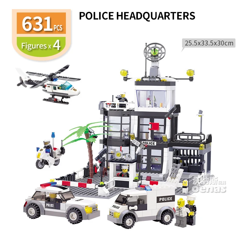 Preise Stadt kompatibel LegoED Mobile Befehl Center SWAT Polizei station gefängnis Gefängnis montieren bausteine ziegel kid jungen spielzeug geschenk