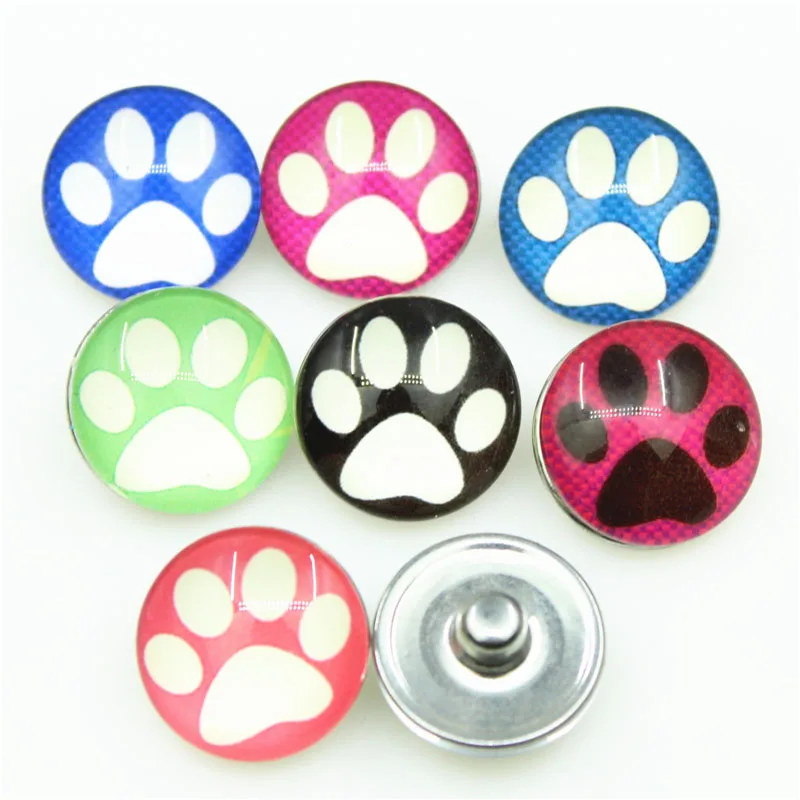 

20 шт./партия, пуговицы-подвески для браслета