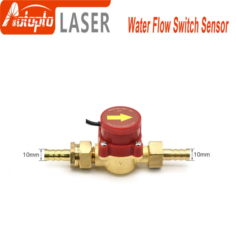 Water Flow Switch Sensor 8/10/12mm for CO2 Laser Engraving Cutting Machine