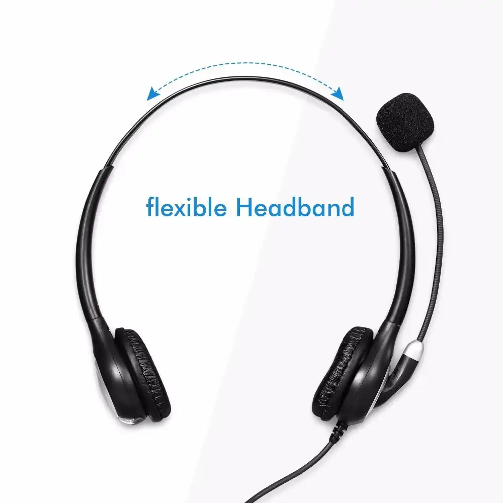Wantek Telefon 2 5mm Jack Headset Fur Cisco Linksys Spa Polycom